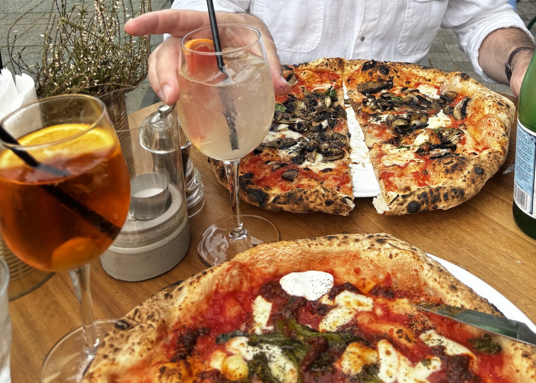 pizza assortment