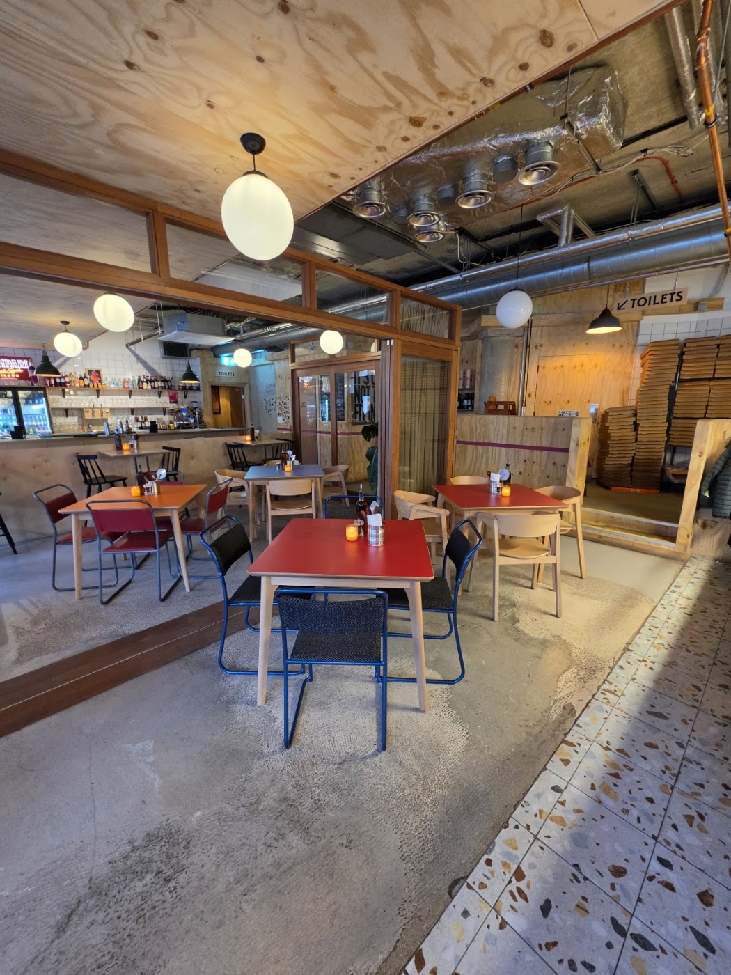 Rudy's Pizza Napoletana - Brighton inside the restaurant